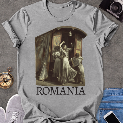 Romania | Softstyle T-Shirt | Vintage Romanian Gypsys Travel Tee