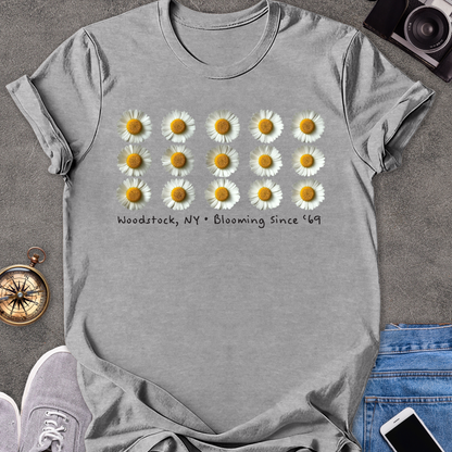 Woodstock, NY - Blooming Since '69 | Unisex Softstyle T-Shirt | New York Travel Tee