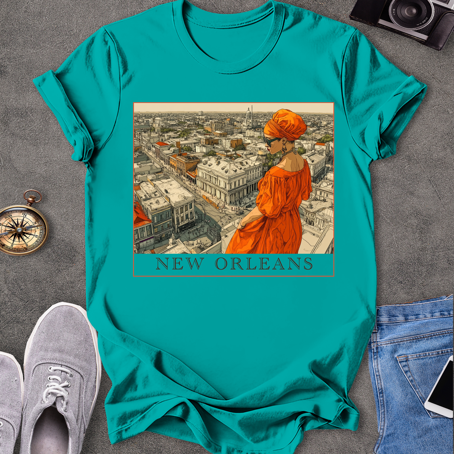 New Orleans - Mystery Lady T-Shirt