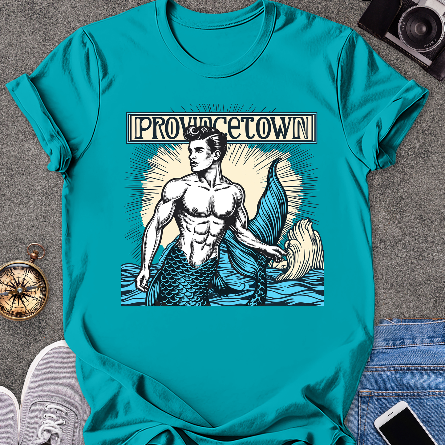 Provincetown| Unisex Softstyle T-Shirt | Cape Cod Travel Tee