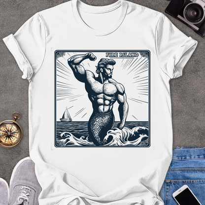 Fire Island| Unisex Softstyle T-Shirt | New York Travel Tee