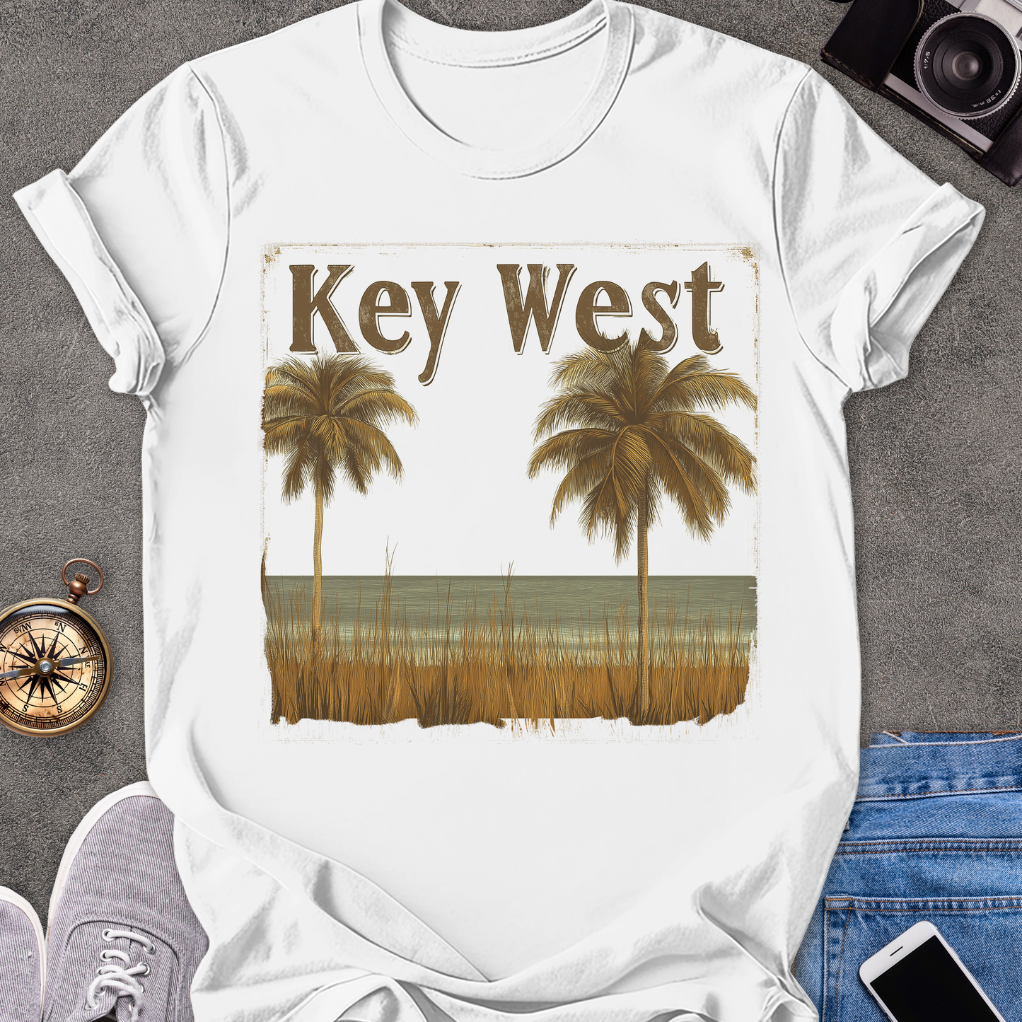 Key West| Unisex Softstyle T-Shirt | Florida Travel Tee