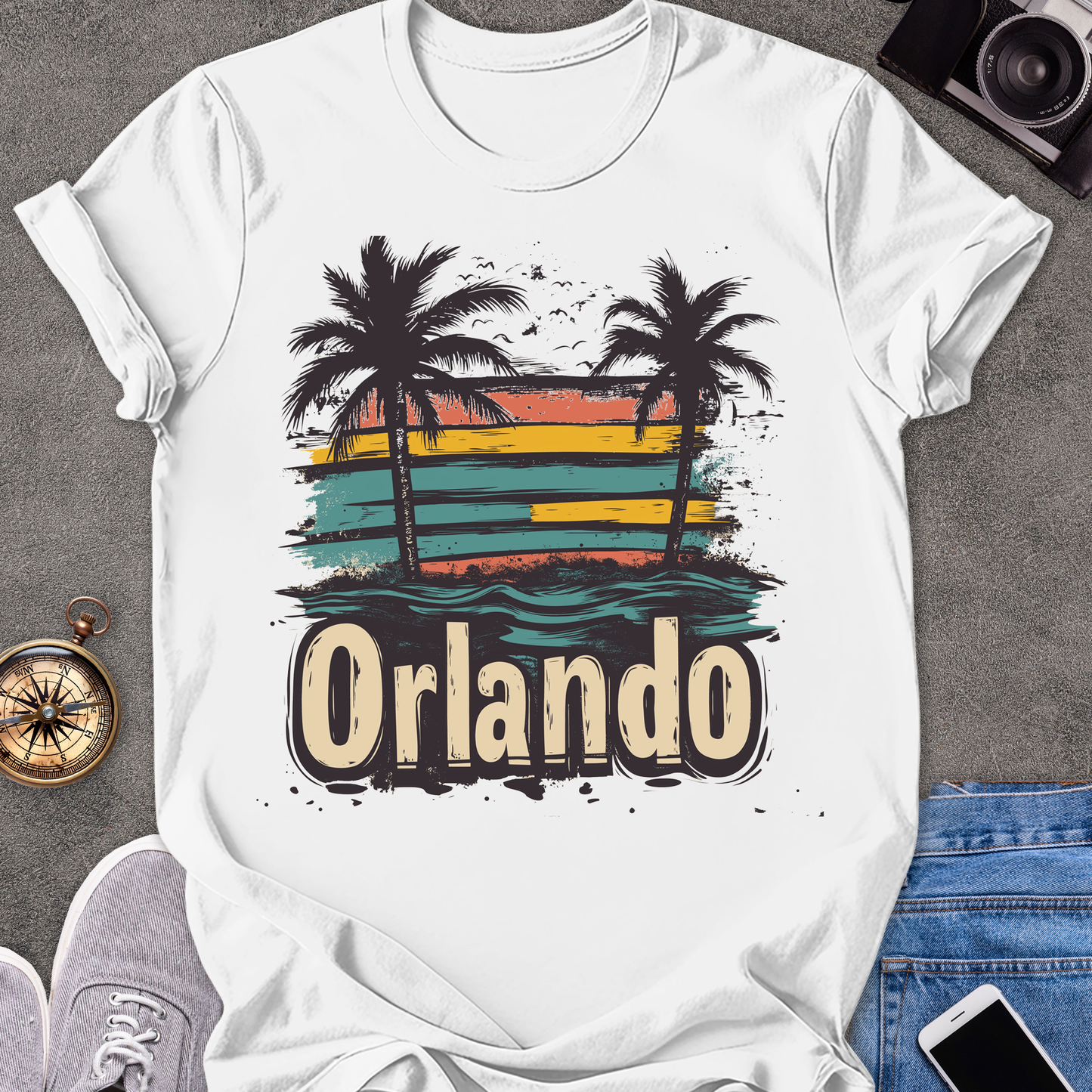Orlando| Unisex Softstyle T-Shirt | Florida Travel Tee