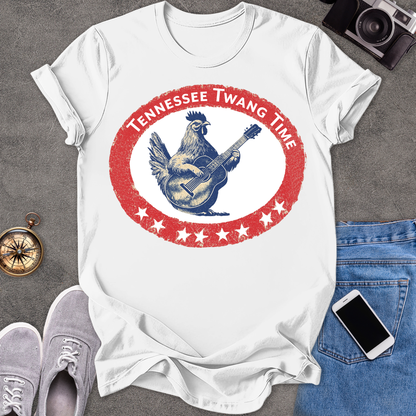 Tennessee Twang Time | Unisex Softstyle T-Shirt | Fun and Casual Music Lover Tee