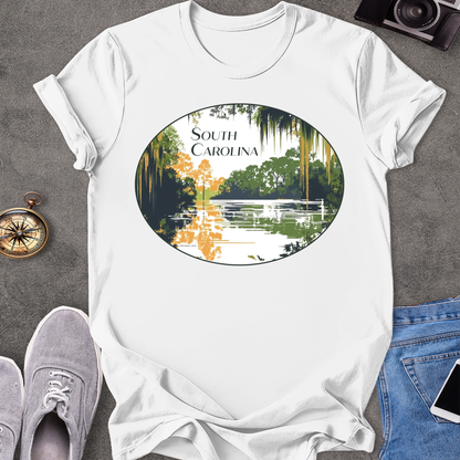 South Carolina - Moss in the Trees T-Shirt
